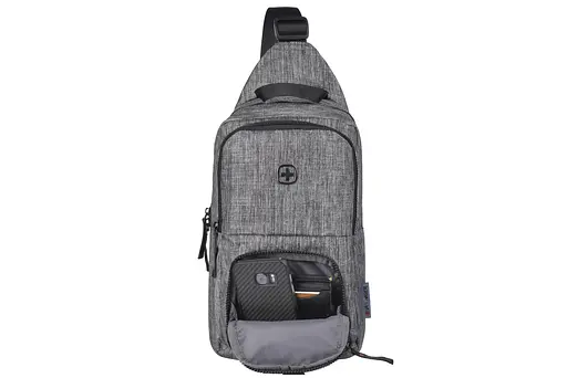 Рюкзак-слинг, Console Cross Body Bag, серый Wenger teh0014620 - фото 8