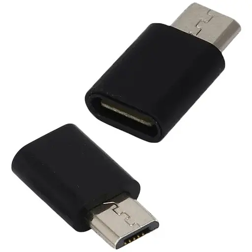 Адаптер GRAND MicroUSB папа на Type-C мама переходник