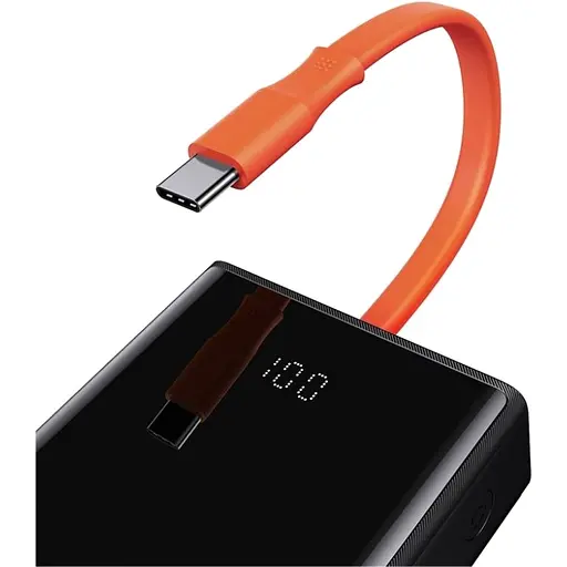 Повербанк Baseus Elf Digital Display 20000 mAh 65W Black (PPJL000001) - фото 4