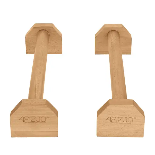 Упоры для отжиманий (паралетсы) 4FIZJO деревянные, удлиненные 4FJ0644 (P-5905973400367) - фото 3