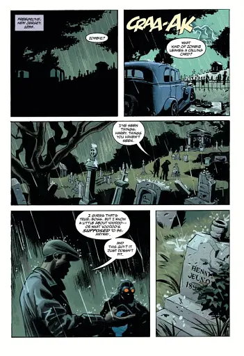 Lobster Johnson. Garden of Bones #0 (2016) - фото 2