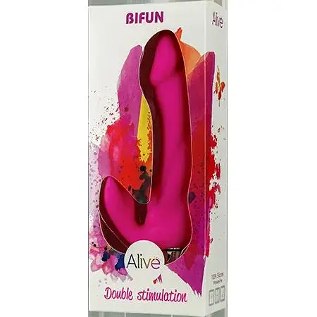 Вибратор вагинально-клиторальный Alive Bifun - фото 3