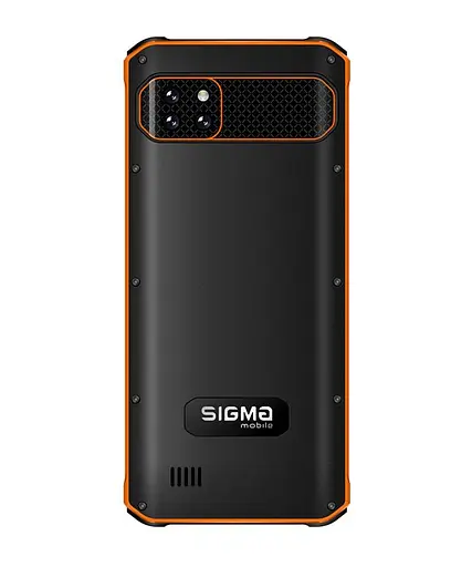 Смартфон Sigma Mobile X-treme PQ56 Dual Sim Black/Orange - фото 2