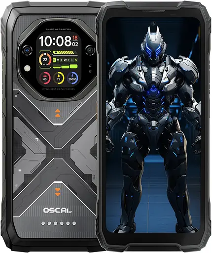 Смартфон Blackview Oscal TANK 1 5G 16/512GB Black Night Vision - фото 1