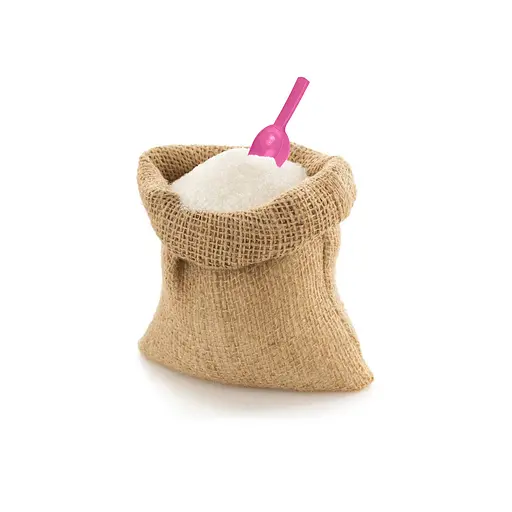 Совок пластиковий для цукру, спецій і сипких продуктів, Мед Рожевий 84670 - фото 3