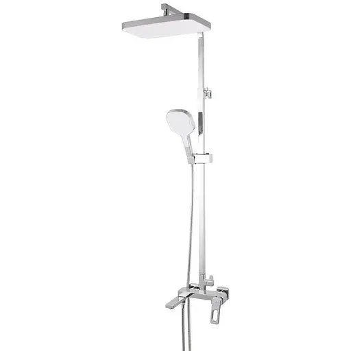 Душова система Koer KB-56031-01 3 функції KR5438, Хром - фото 1