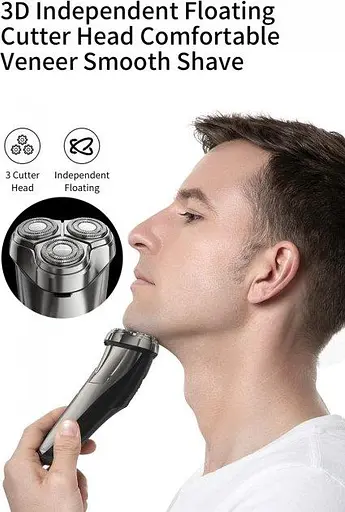 Электробритва Enchen Steel 3S серый - фото 5