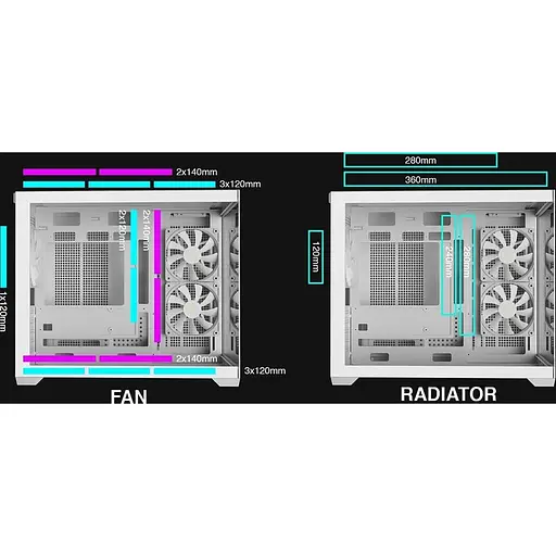 Корпус GAMDIAS AURA GC10M V2 WH ARGB (4711514503166) - фото 11