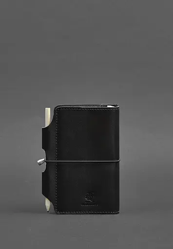 Шкіряний блокнот (Софт-бук) 3.0 чорний - фото 5