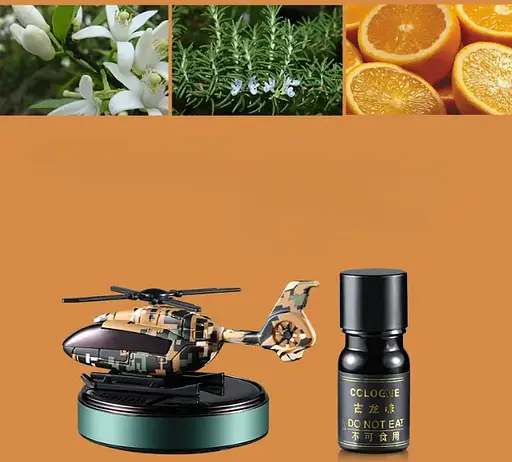 Диффузор эфирных масел Вертолет J3 ароматизатор для автомобиля (Пиксель) - фото 4