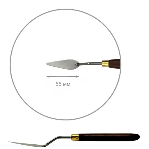 Мастихін Rosa Gallery Classic №4 довжина 5.5 см крапля - фото 1