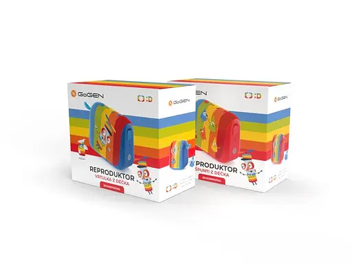 Портативна колонка дитяча GoGEN DECKO TRIO R - фото 7