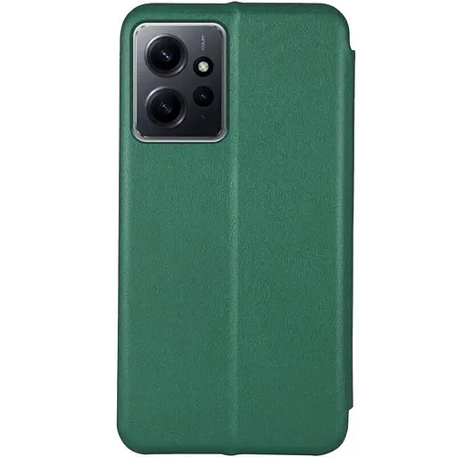 Шкіряний чохол-книжка Epik Classy для Xiaomi Redmi Note 12 4G Зелений - фото 2