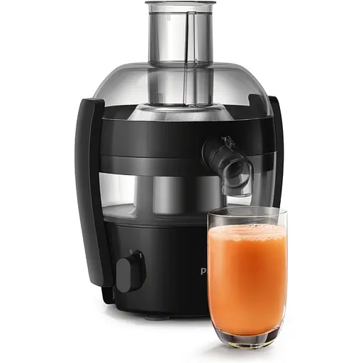 Соковыжималка Philips Viva Collection центробежная 500 Вт черная (HR1832/00) - фото 3