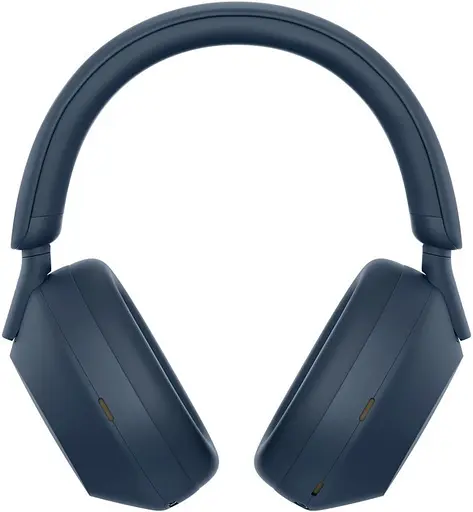 Навушники бездротові повнорозмірні Sony WH-1000XM5 (WH1000XM5L.CE7) сині - фото 4