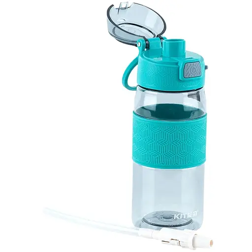 Бутылочка для воды Kite 600 мл серо-зеленая (K24-1201-1) - фото 3