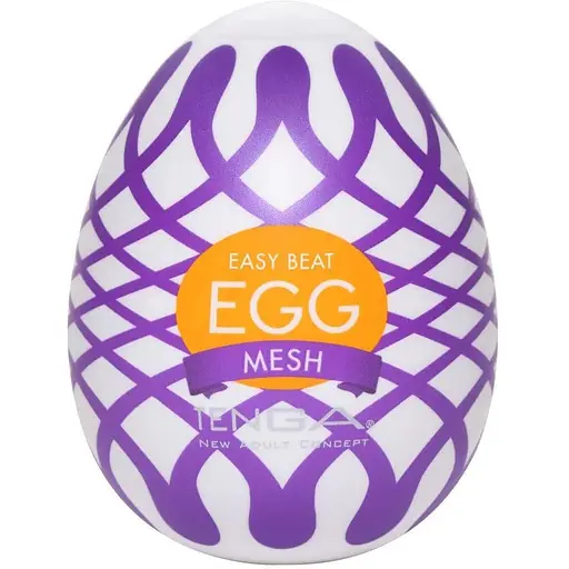 Мастурбатор яйцо Tenga Egg Wonder Mesh белый