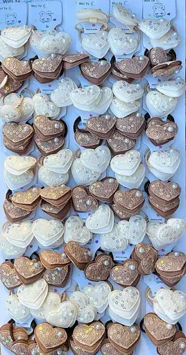 Набір декоративних гумок для зачісок Комплект гумок 20 шт. - фото 1