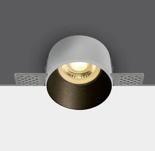 Світильник точковий врізний KLOODI KD-HALO R60 BK - фото 1