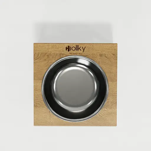 Hollky Base Solo S — миска на підставці для котів і маленьких собак (1 × 0,45 л) - фото 8