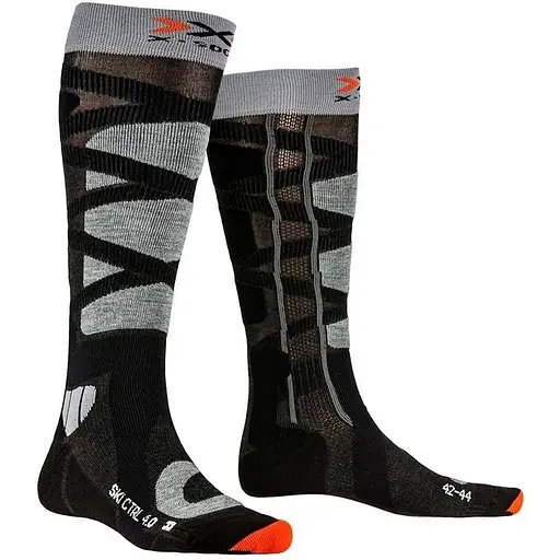 Шкарпетки X-Socks Ski Control 4.0 45-47 Black/Grey (1068-XS-SSKCW19UG037 45-47 G0)