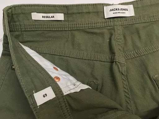 Шорти чоловічі джинсові Jack & Jones S W30" (JPSTRICK JJSHORTS AKM DUSTY OLIVE) - фото 10
