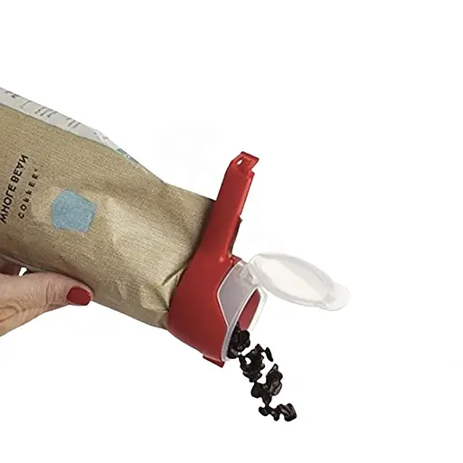 Універсальна кліпса-дозатор затискач для пакетів SpiderJuice Seal (2 шт. у наборі), Kitchen Master 87729 - фото 5