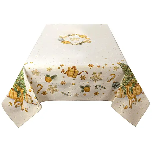 Скатерть Lefard Baloo Lurex Рождественская история 140x180 см (732-378) - фото 3