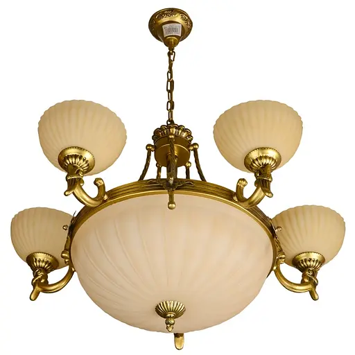 Люстра подвесная Brille классическая E27 60W BG (BKL-381S/8)