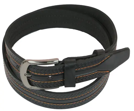 Ремінь шкіряний Skipper чоловічий 118-138х4 см acs0017464 - фото 2