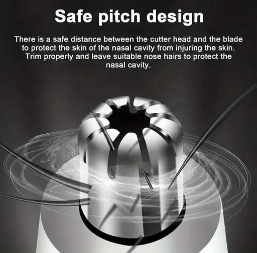 Электрический триммер для носа, шеи, ушей и бровей для мужчин и женщин - фото 6