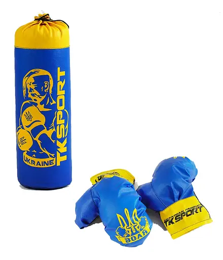 Боксерский набор малый У76779 TK Sport Україна, высота 42 см (4820005214396) - фото 1