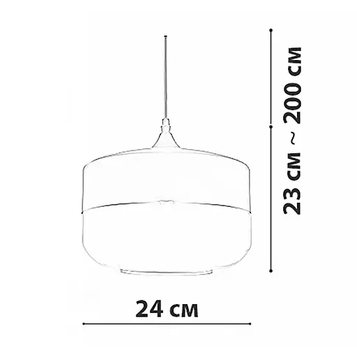 Підвісний світильник Friendlylight Nord D FL3060 - фото 4