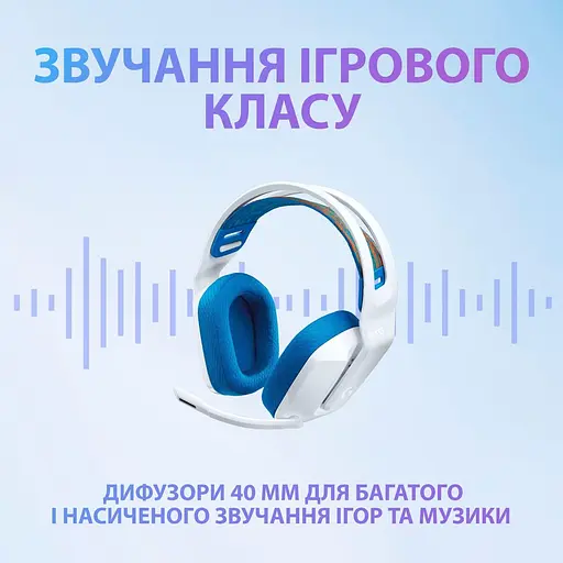 Игровая гарнитура Logitech G335 Wired Gaming Headset White (981-001018) - фото 10