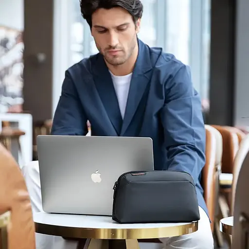 Сумка несессер мужская Mark Ryden MR3102, Черный - фото 7