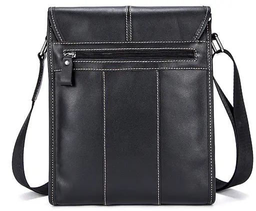 Сумка чоловіча вертикальна шкіряна Vintage 26,5х22,5х7 см sum0028936 - фото 2