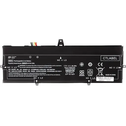 Акумулятор PowerPlant для ноутбуків HP EliteBook x360 1030 G3 Series (BM04XL) 7.7V 7300mAh