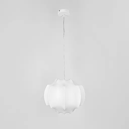 Світильник із білим абажуром 40х30 см у стилі Wabi-sabi | Арт. PLP 05-400*320 | Line F - фото 2