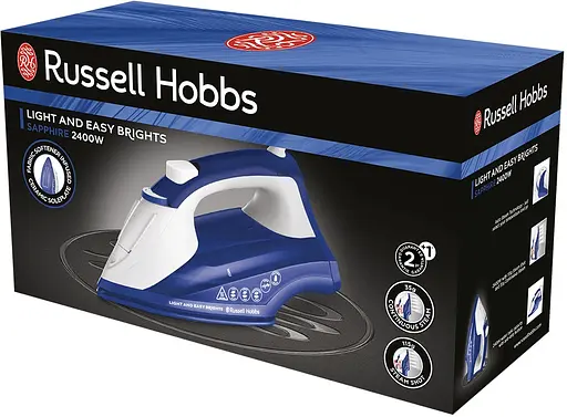 Утюг с подачей пара Russell Hobbs 26483-56 Light & Easy Brights Sapphire Iron (6840575) - фото 3