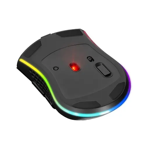 Беспроводная игровая мышь Defender Warlock GM-709L RGB (2400dpi) 8-кнопок Черная - фото 3