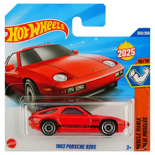 Базова машинка Hot Wheels Muscle Mania 1983 Porsche 928S червона (5785) HYW53-N521  