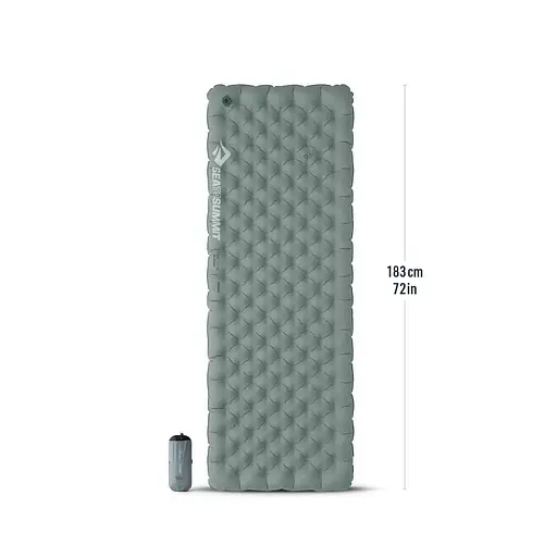 Надувной коврик Sea To Summit Ether Light XR Insulated ASC Mat Regular Rectangular Wide Dark Grey (1033-STS ASL051152-291703) - фото 3