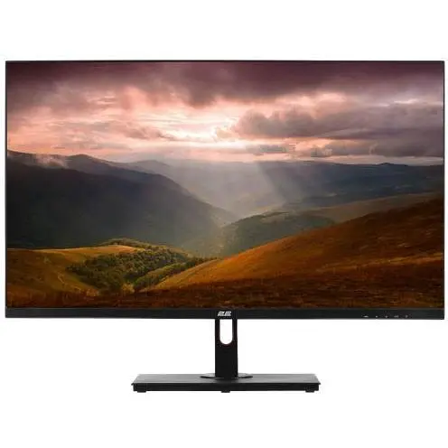 Монітор 27" 2E N2723B WLED, IPS, 1920x1080 (16:9), 5 мс, 75 Гц, 250 кд/м², 1000:1, 178°/178°, VGA/HDMI, VESA 100x100 мм чорний - фото 1