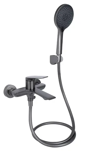 Смеситель для ванны Qtap Vlasta New QTVLA259GMB45643 Gunmetal Black PVD - фото 2