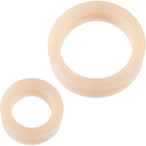 Набор эрекционных колец Doc Johnson Platinum Premium silicone - C-Rings - White