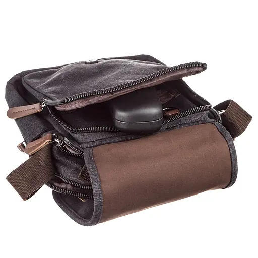 Чоловіча сумка Vintage 27х23,5х8 см sum0012203 - фото 4