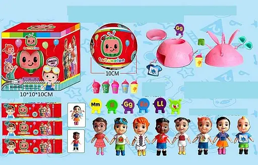 Кукла в яйце Кокомелон, 55430, фигурка, аксессуары - фото 2