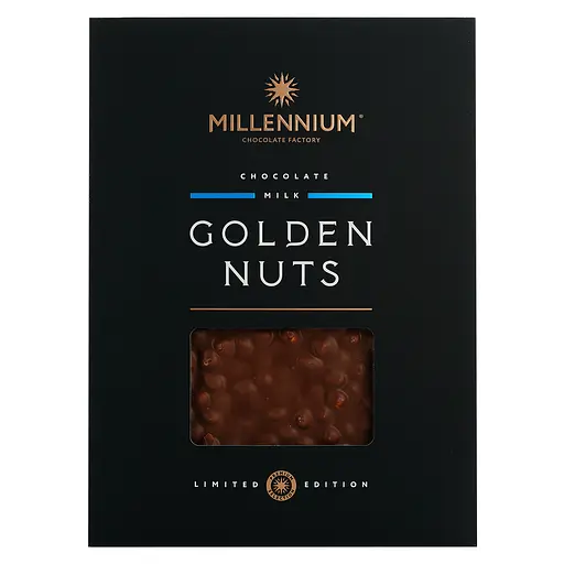 Шоколад молочный Millennium с целым фундуком 1.1 кг
