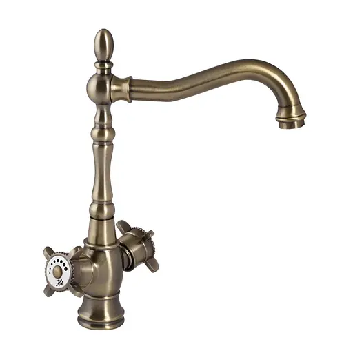 Смеситель для кухни Zerix Z43325-2 ZX0556 Бронза - фото 1