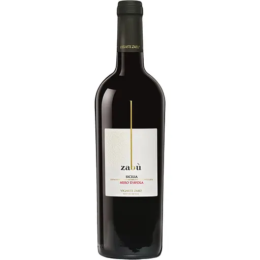 Вино Vigneti Zabu Nero d'Avola Sicilia червоне сухе 13.5% 0.75 л